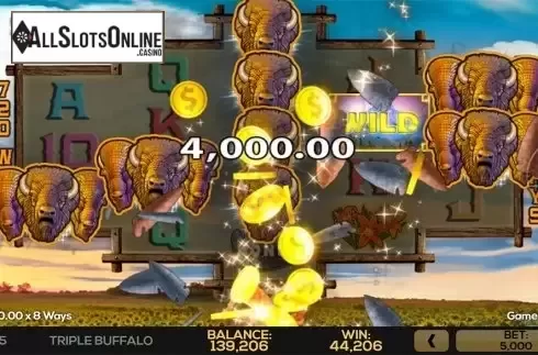 Game workflow 2. Triple Buffalo from High 5 Games