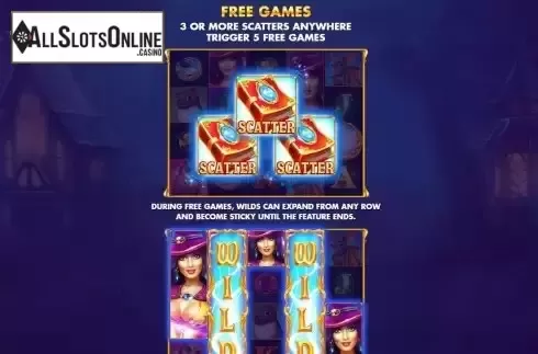 Free games screen