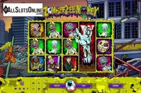 Screen3. Zombiezee Money from Rival Gaming