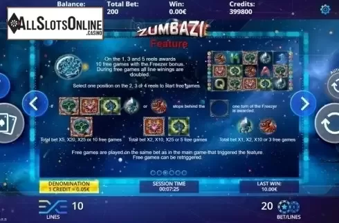 Features. Zumbazi from DLV