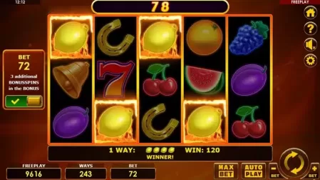 All Ways Hottest Fruits slot screenshot 3