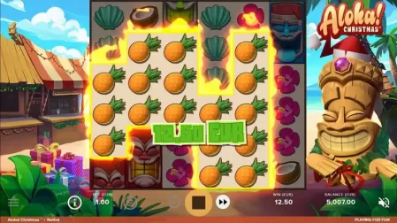 Aloha! Christmas slot screenshot 3