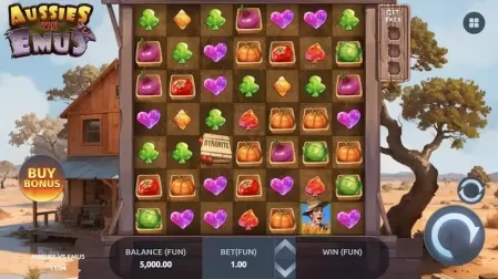 Aussies vs Emus slot screenshot 1