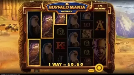 Buffalo Mania MegaWays slot screenshot 2