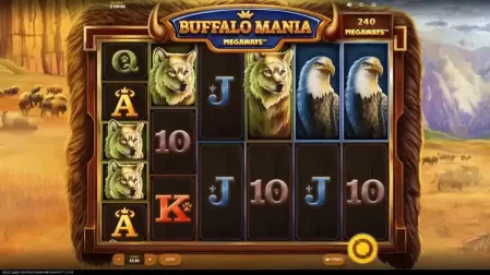 Buffalo Mania MegaWays slot screenshot 1