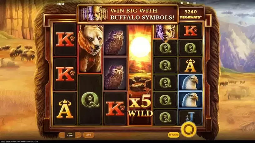 Buffalo Mania MegaWays slot screenshot 3