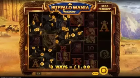 Buffalo Mania MegaWays slot screenshot 4