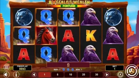 Buffalo’s Wealth Fortune slot screenshot 2