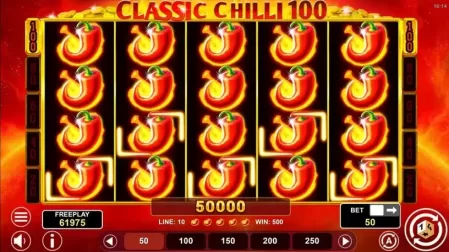 Classic Chilli 100 slot screenshot 4