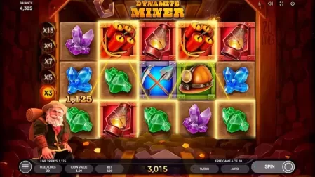 Dynamit Miner slot screenshot 7