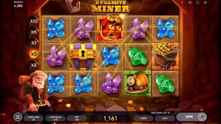 Dynamit Miner slot screenshot 6