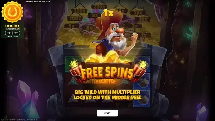 Dynamite Trail Hold & Win slot screenshot 3