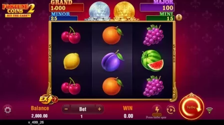 Fortune Coins 2 slot screenshot 1