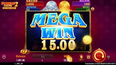 Fortune Coins 2 slot screenshot 3
