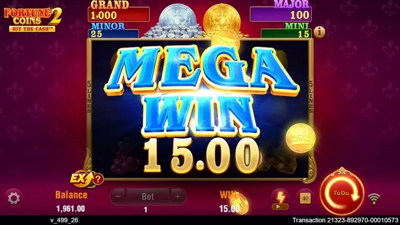 Fortune Coins 2 slot screenshot 3