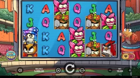 Garden Gladiators slot screenshot 1