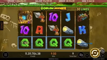 Goblin Miner slot screenshot 2