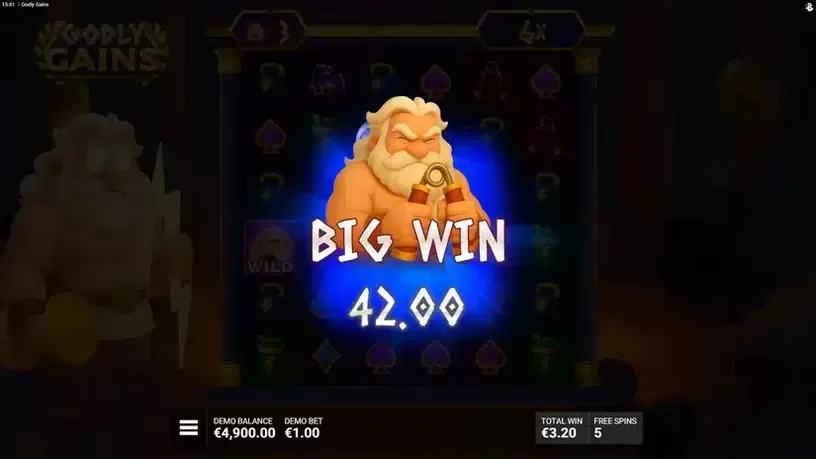 Godly Gains slot screenshot 6