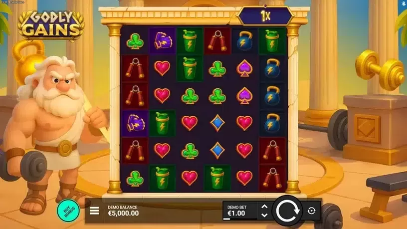 Godly Gains slot screenshot 1