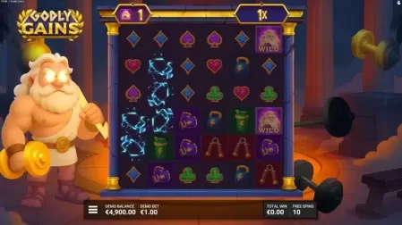 Godly Gains slot screenshot 4