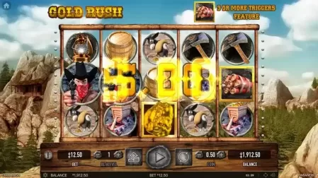 Gold Rush slot screenshot 2