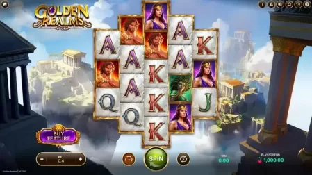 Golden Realms slot screenshot 1