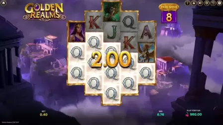 Golden Realms slot screenshot 5