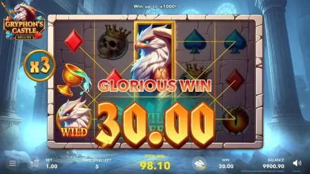 Gryphon`s Castle Deluxe slot screenshot 5