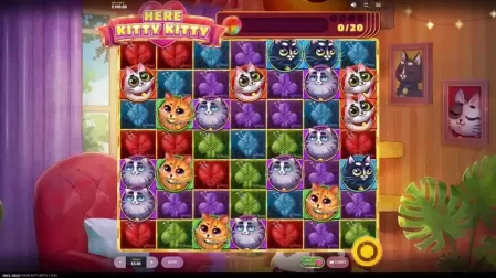 Here Kitty Kitty slot screenshot 1