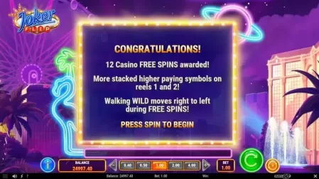 Joker Flip slot screenshot 3