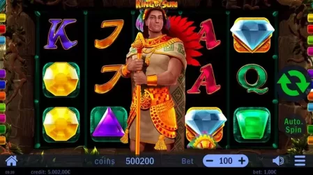 King of Sun slot screenshot 3