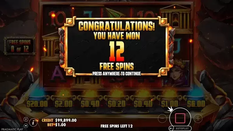 Lava Balls slot screenshot 3