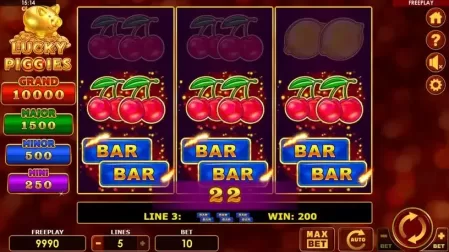 Lucky Piggies slot screenshot 2