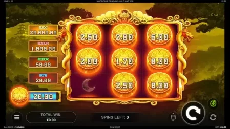 Mooncake Dragons Hold and Win slot screenshot 3