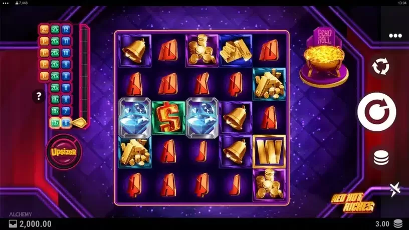 Red Hot Riches slot screenshot 1
