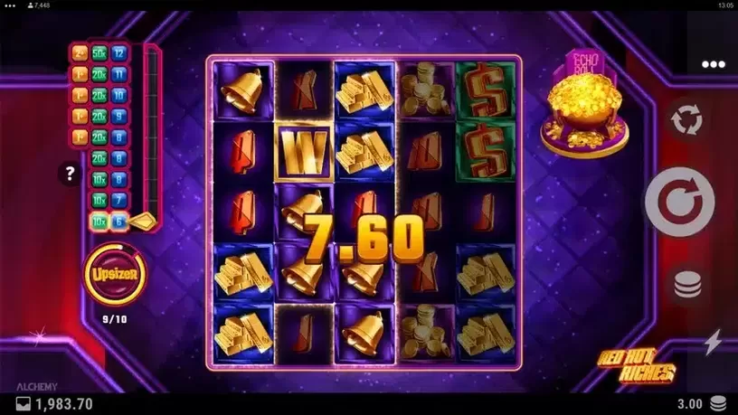 Red Hot Riches slot screenshot 4