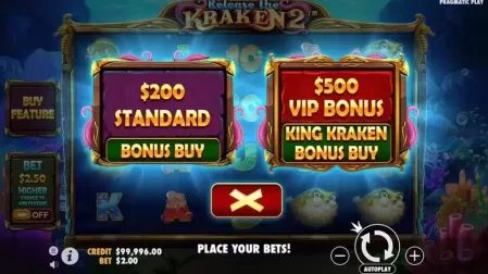Release the Kraken 2 slot screenshot 2