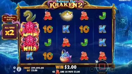 Release the Kraken 2 slot screenshot 6