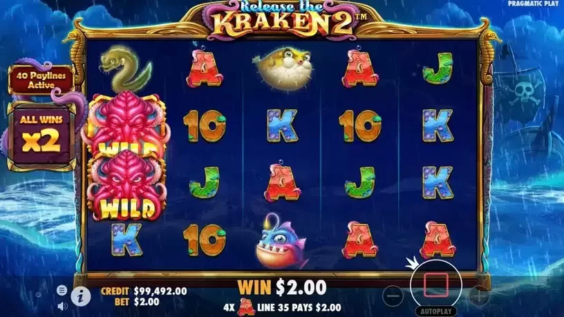 Release the Kraken 2 slot screenshot 6