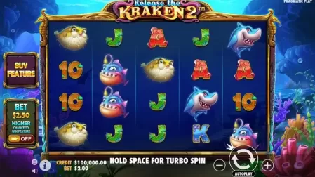 Release the Kraken 2 slot screenshot 1