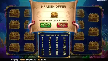 Release the Kraken 2 slot screenshot 4