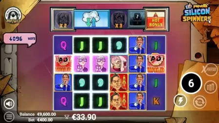 Silicon Spinners slot screenshot 5