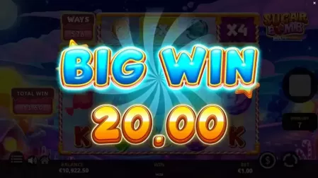 Sugar Bomb MultiBoost slot screenshot 4
