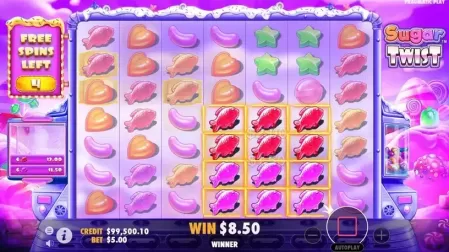 Sugar Twist slot screenshot 3