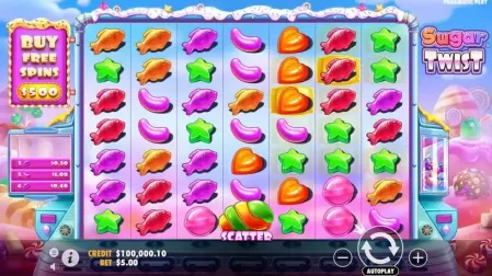 Sugar Twist slot screenshot 1
