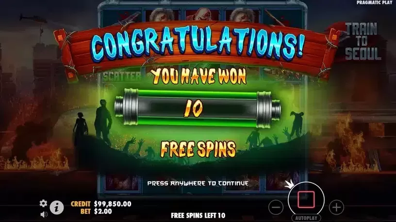 Train to Seoul slot screenshot 3