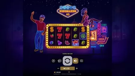 Vegas Kingmaker 40 slot screenshot 1