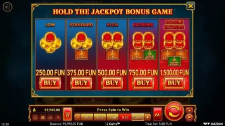 12 Coins™ slot screenshot 2