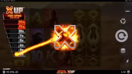 Africa X Up slot screenshot 3