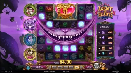 Agent of Hearts slot screenshot 5